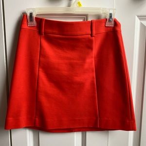 Express Red/Orange Mini Skirt Size 00